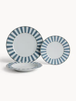 coincasa Piatto frutta in porcellana Williamsburg