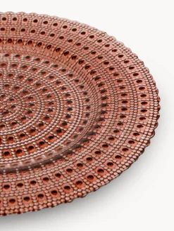 Piatto frutta in vetro