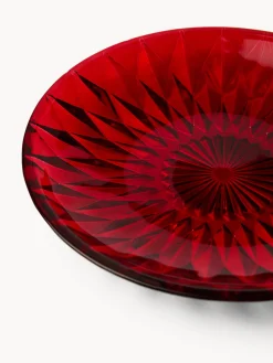 coincasa Piatto frutta in vetro spruzzato stampato