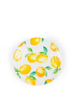 coincasa Piatto frutta melammina motivo limoni