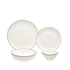 coincasa Piatto frutta porcellana Ginevra