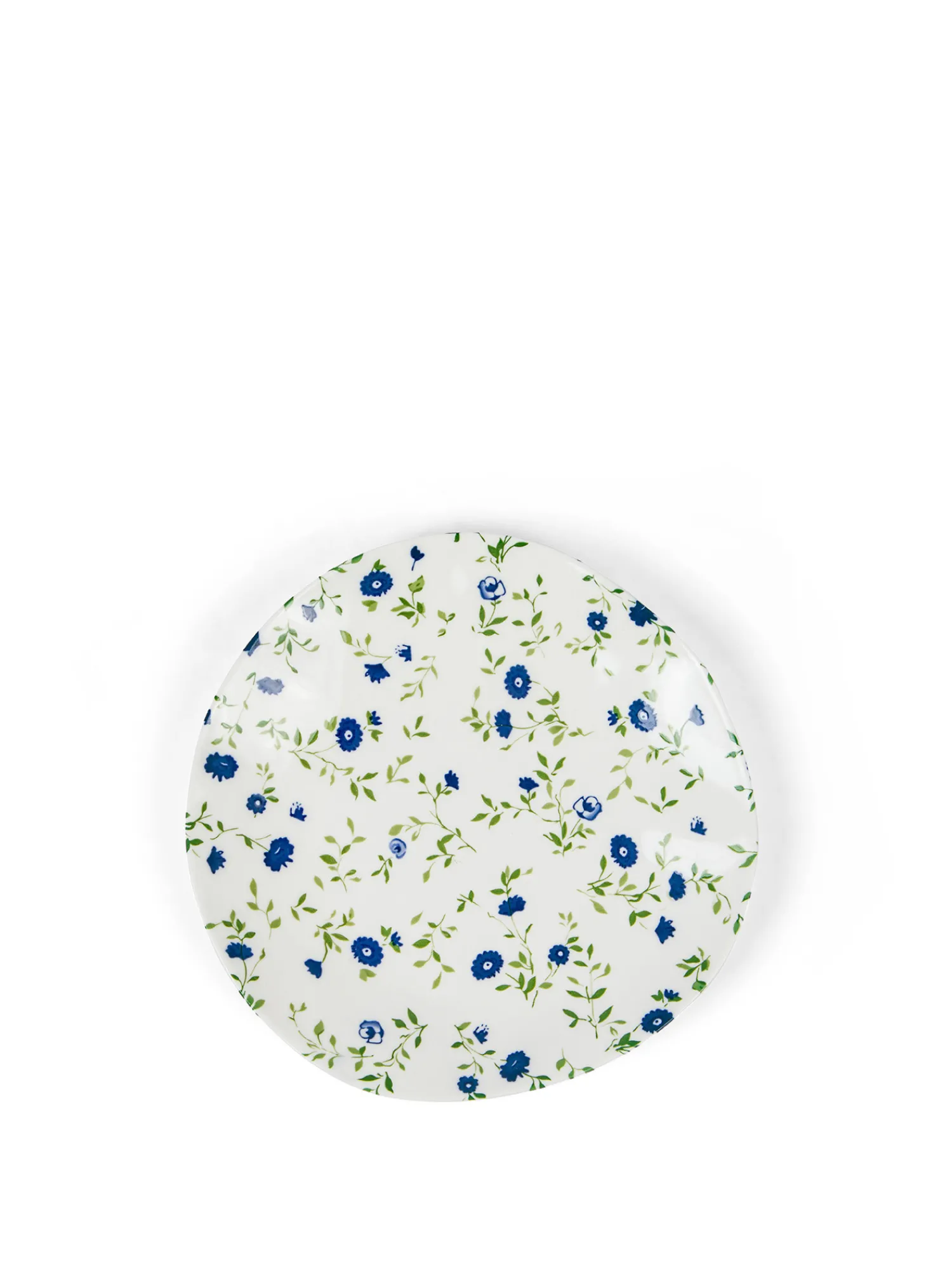 coincasa Piatto frutta porcellana motivo fiorellino