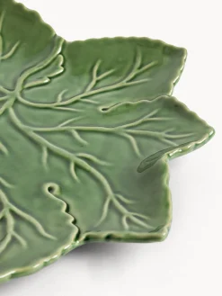 coincasa Piatto in stoneware a forma di foglia