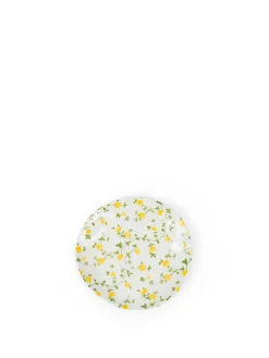 coincasa Piatto pane porcellana motivo fiorellino