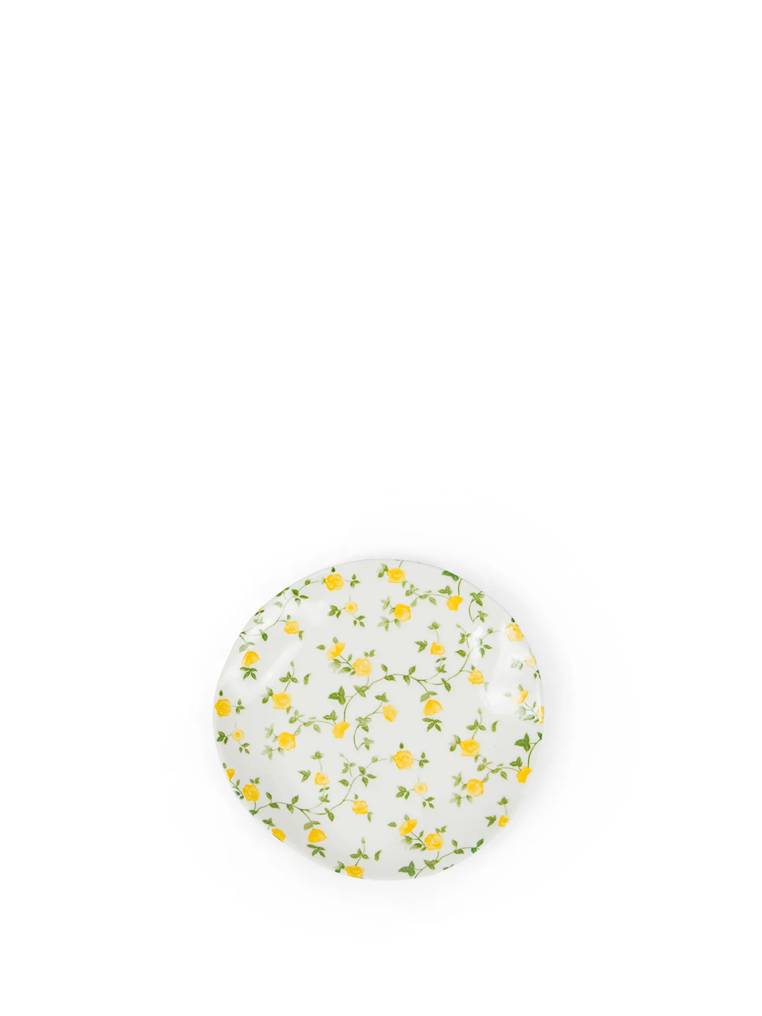 coincasa Piatto pane porcellana motivo fiorellino