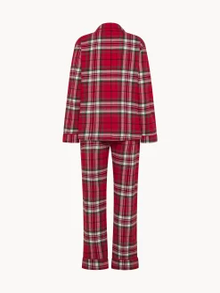 Pigiama in flanella motivo tartan