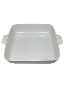 Pirofila porcellana bianca