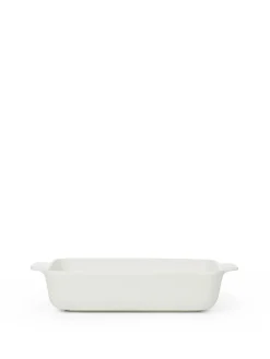 Pirofila porcellana bianca