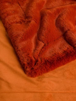 coincasa Plaid effetto pelo