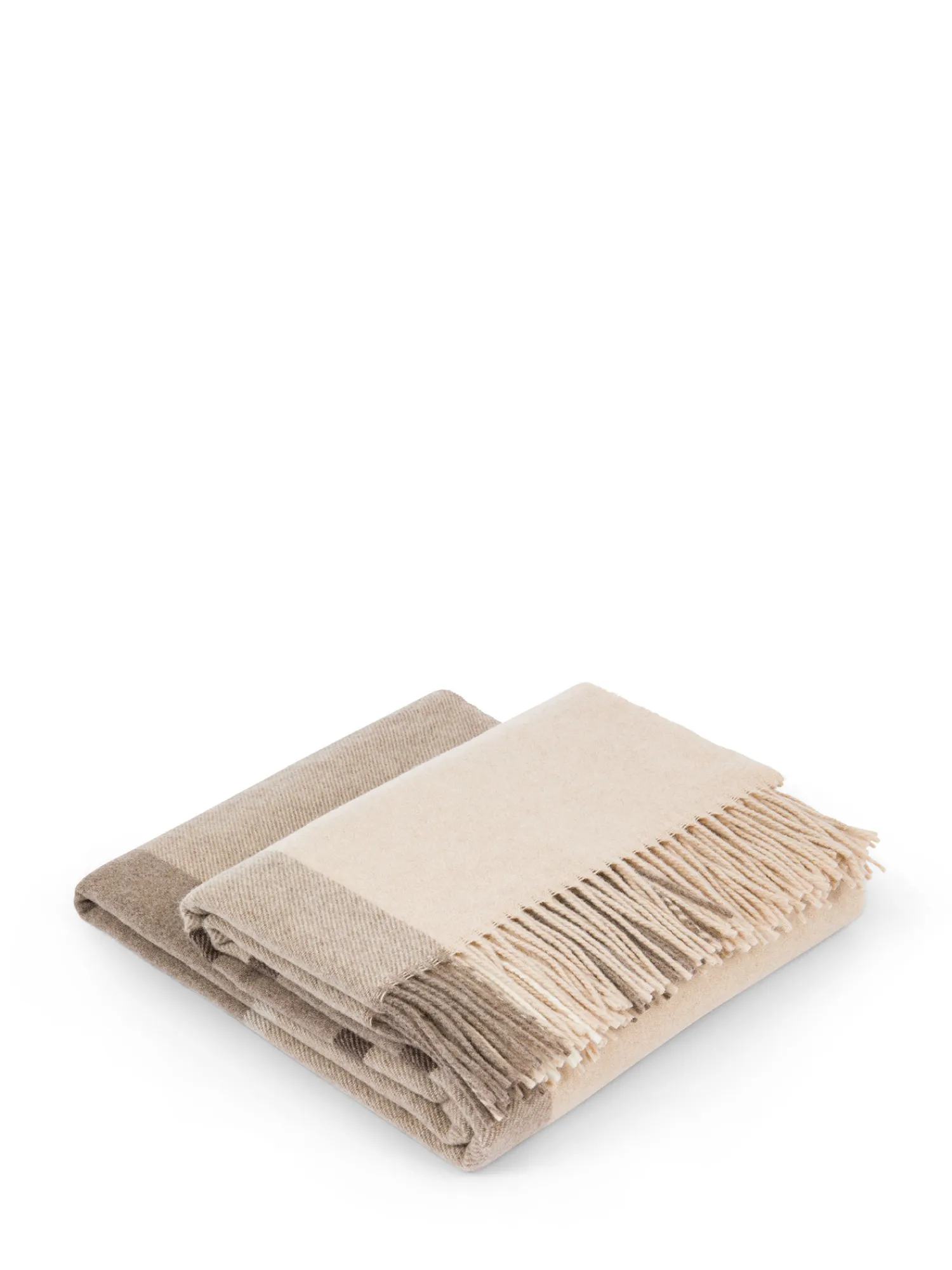 coincasa Plaid in lana e cashmere Portofino