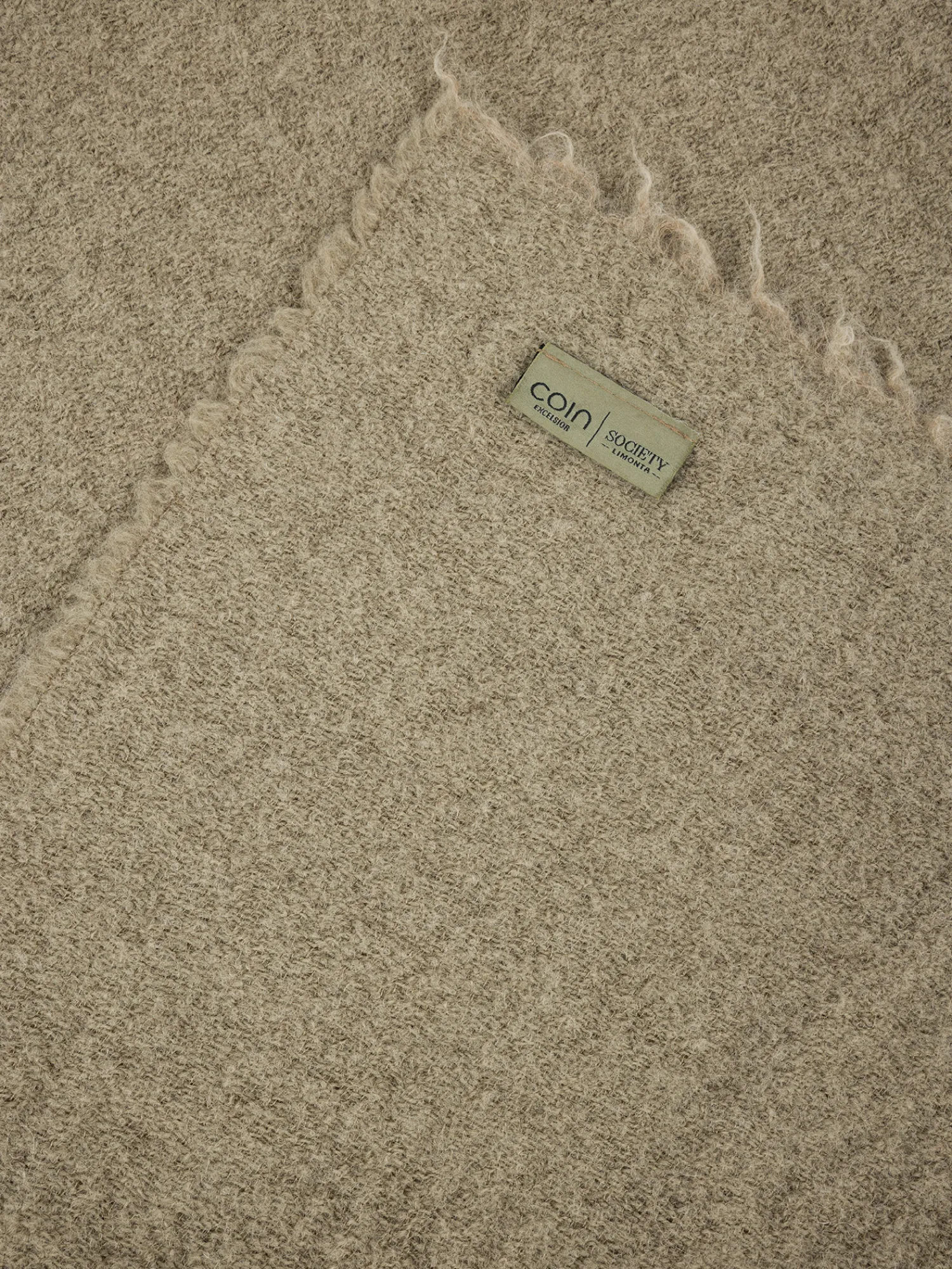 society limonta Plaid morbidissimo in lana e alpaca Special Capsule SOCIETY Made in Italy per Coincasa