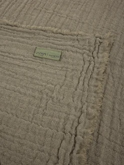 society limonta Plaid morbidissimo in pura lana Special Capsule SOCIETY Made in Italy per Coincasa