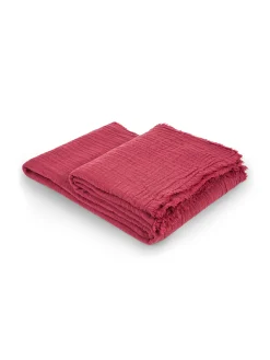 society limonta Plaid morbidissimo in pura lana Special Capsule SOCIETY Made in Italy per Coincasa