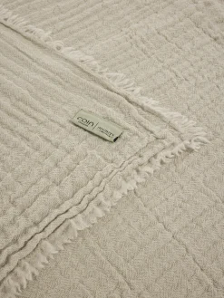 society limonta Plaid morbidissimo in pura lana Special Capsule SOCIETY Made in Italy per Coincasa