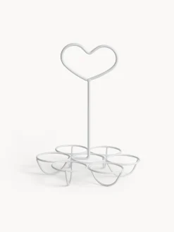 coincasa Porta uova ferro smaltato a cuore