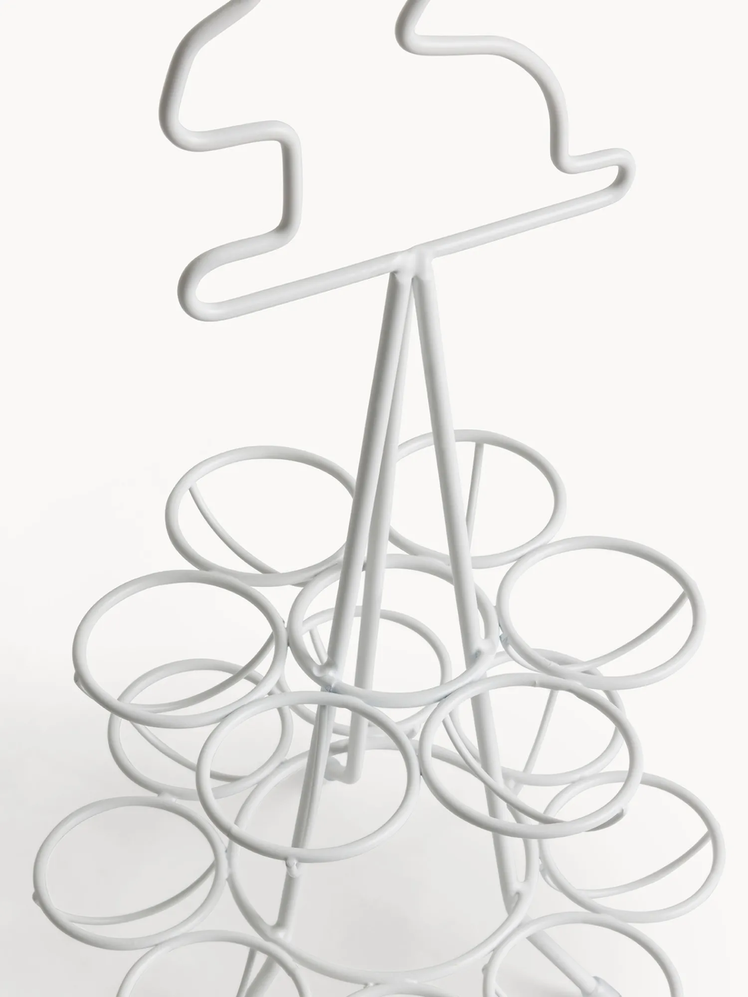 coincasa Porta uovo 2 piani ferro smaltato