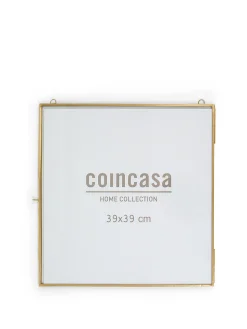 coincasa Portafoto murale profili dorati 40x40