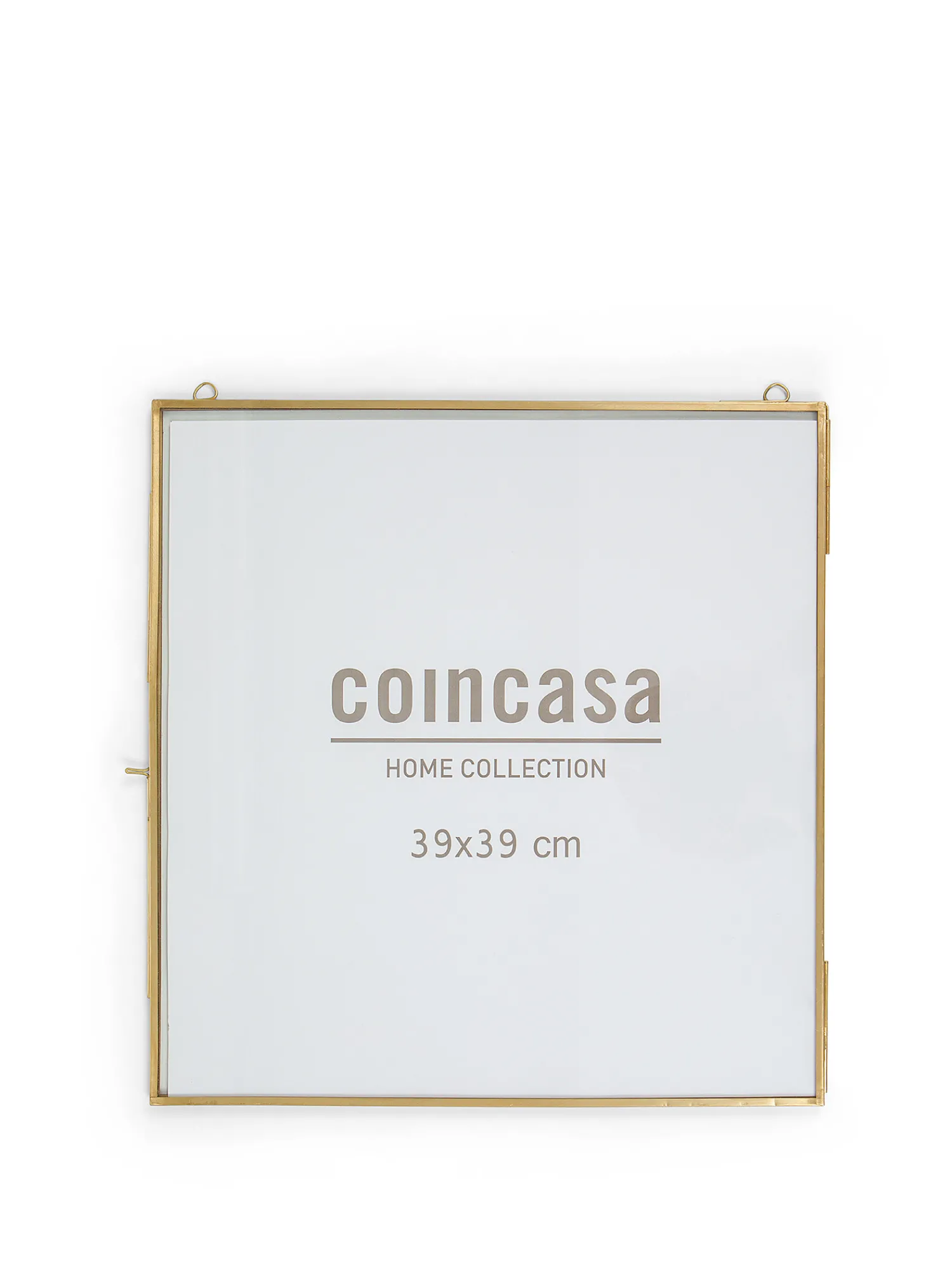 coincasa Portafoto murale profili dorati 40x40