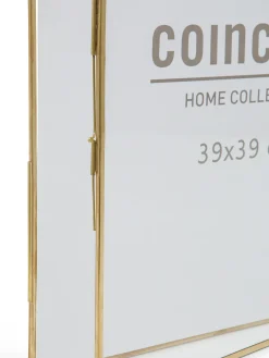 coincasa Portafoto murale profili dorati 40x40