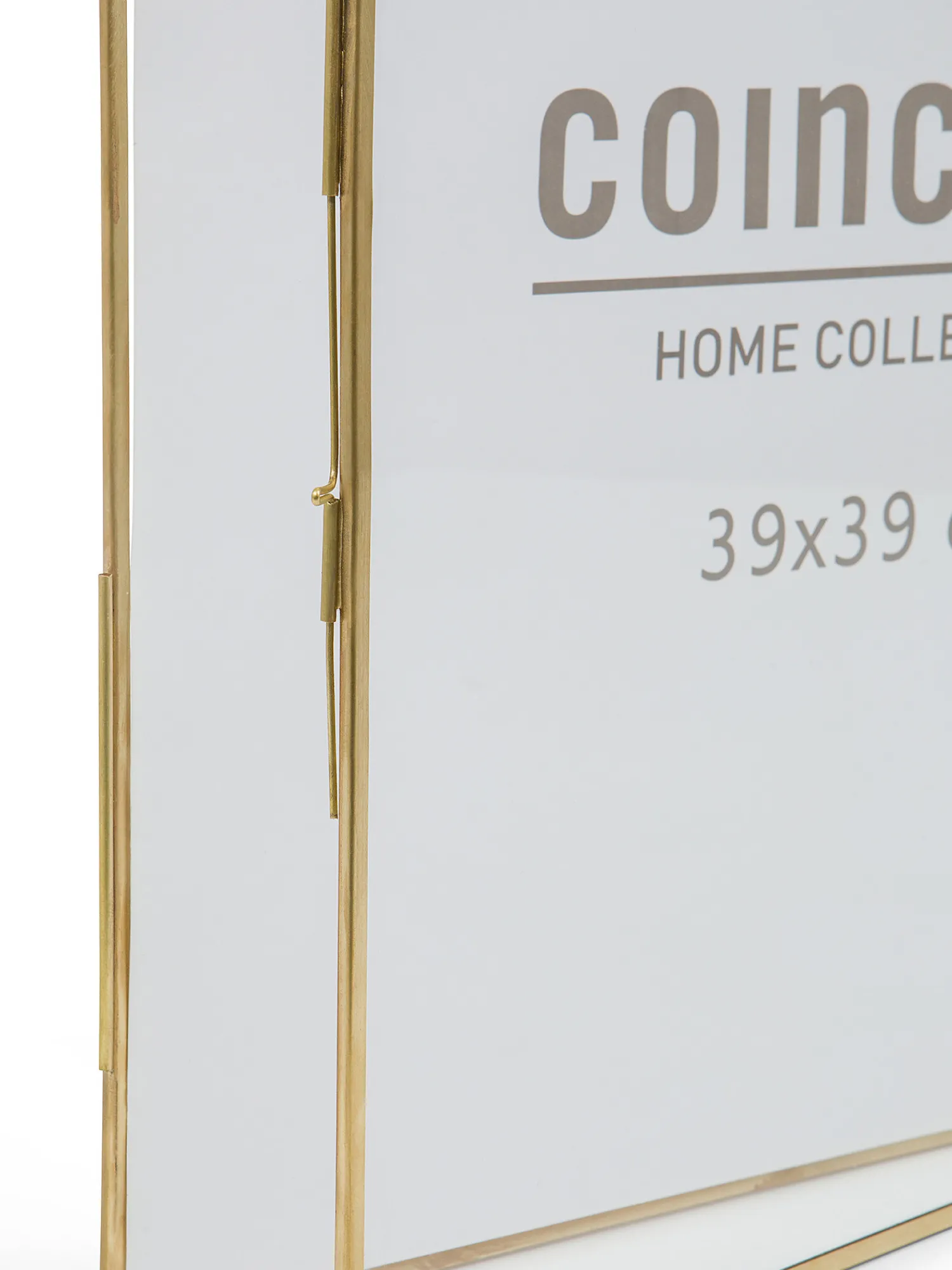 coincasa Portafoto murale profili dorati 40x40