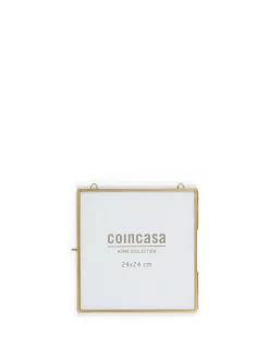 coincasa Portafoto murale profili dorati 25x25