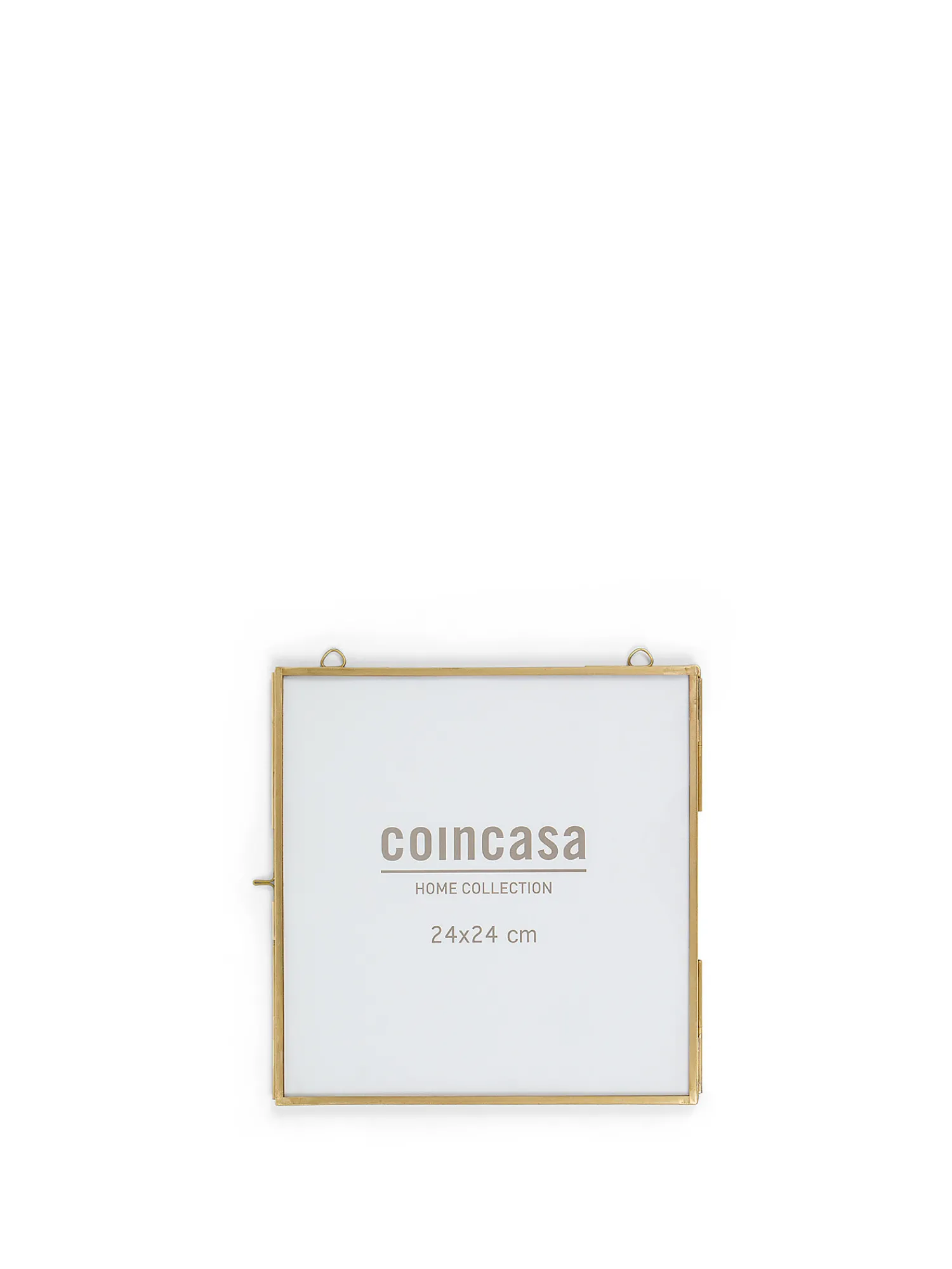 coincasa Portafoto murale profili dorati 25x25