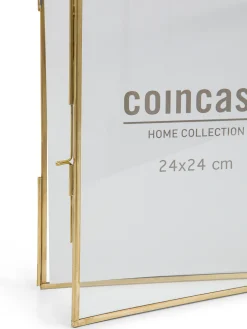 coincasa Portafoto murale profili dorati 25x25