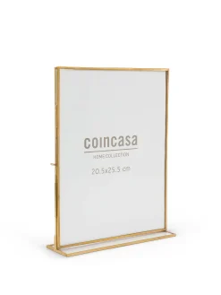 coincasa Portafoto profili dorati 21x26