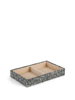 coincasa Portagioie con 2 vani in tessuto