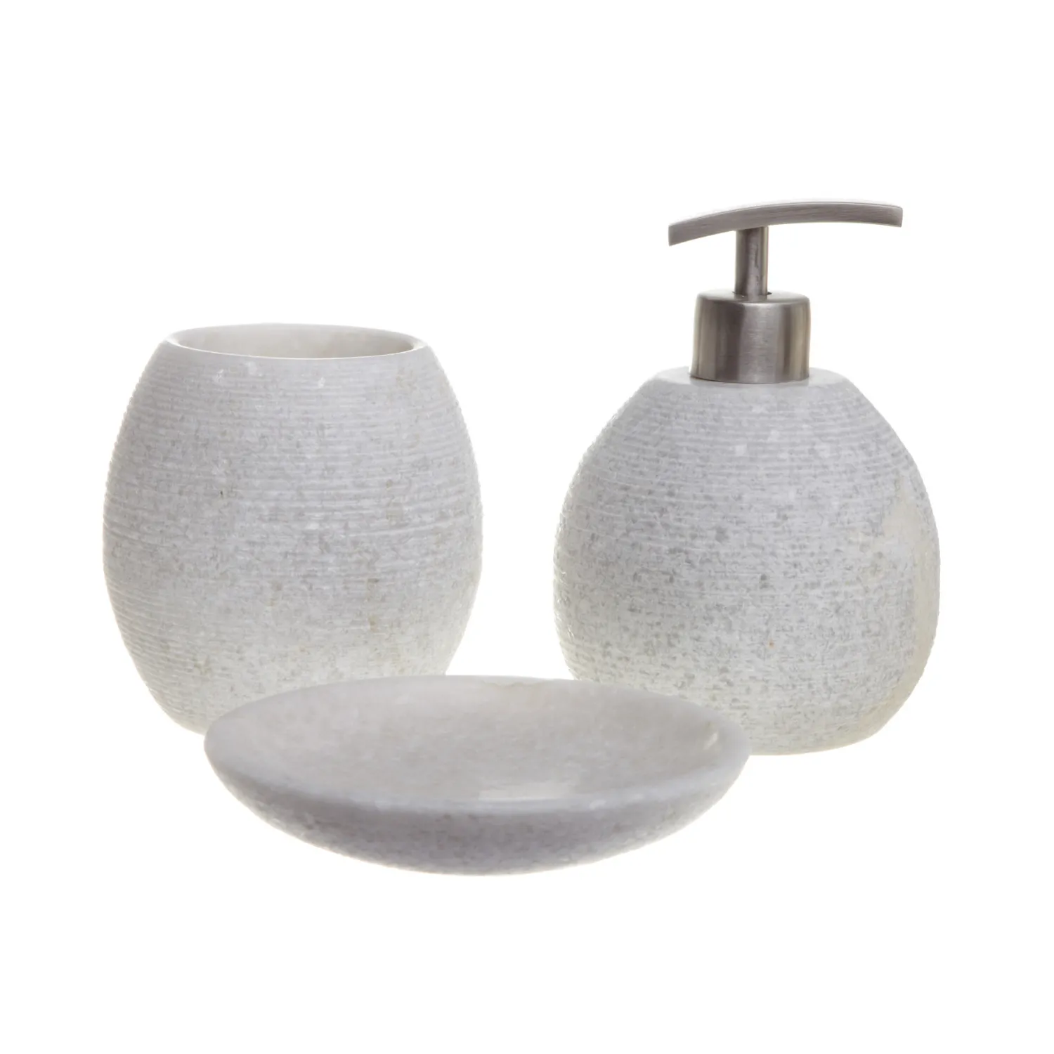 coincasa Portaspazzolino Marmo Rigato