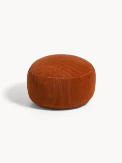 coincasa Pouf in velluto a costine