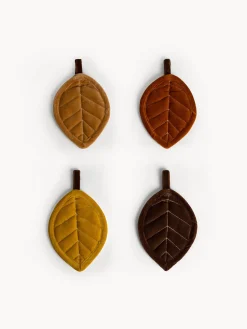 coincasa Presina a forma di foglia in velluto di puro cotone