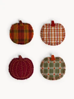 coincasa Presina a forma di zucca in puro cotone con frangette