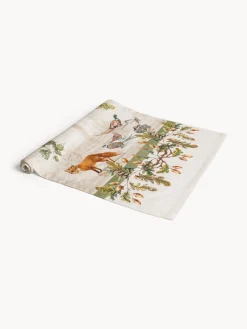 coincasa Runner Artemide by Tessitura Randi in drill di puro cotone stampato