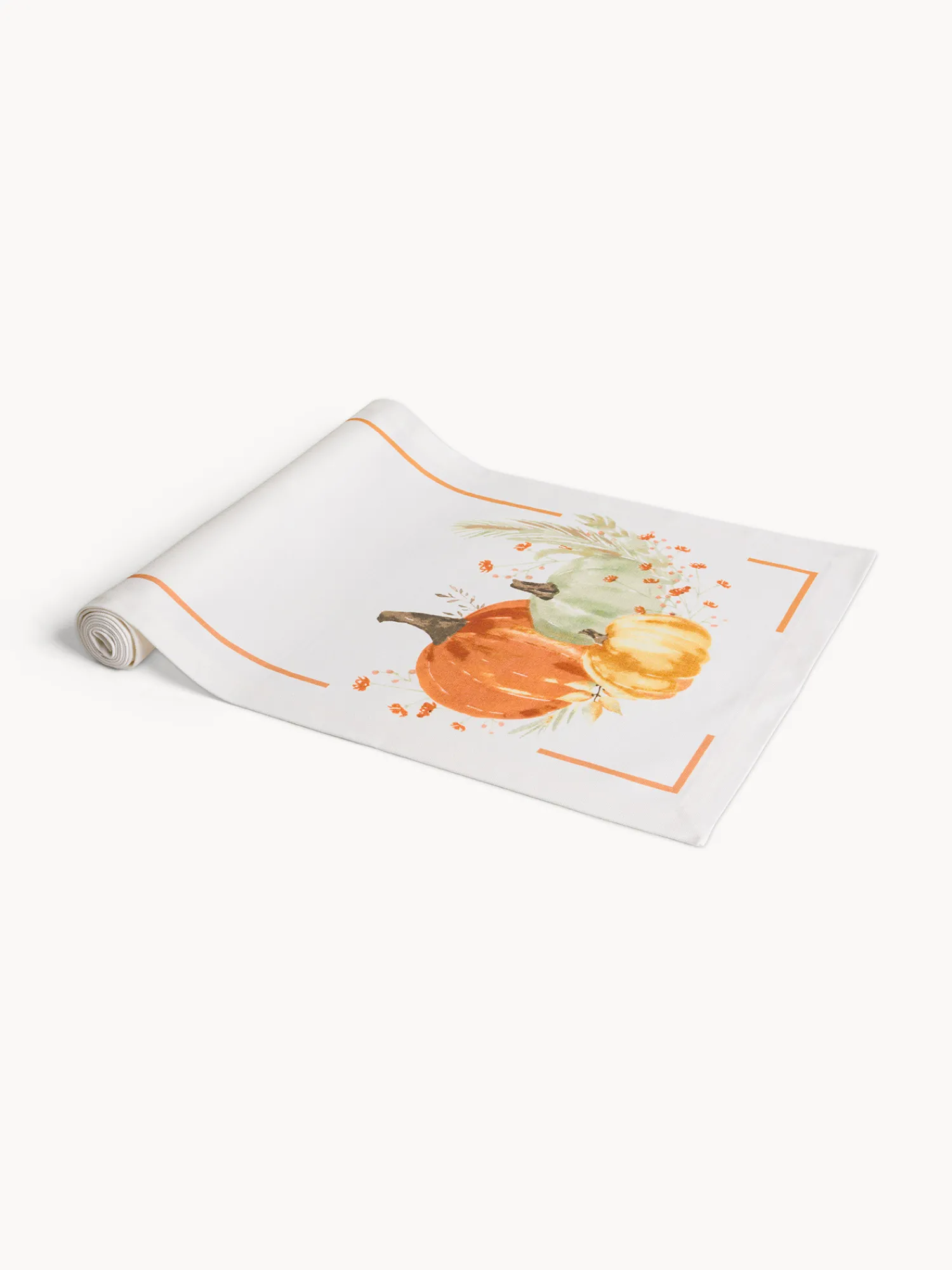 coincasa Runner in puro cotone con stampa zucche