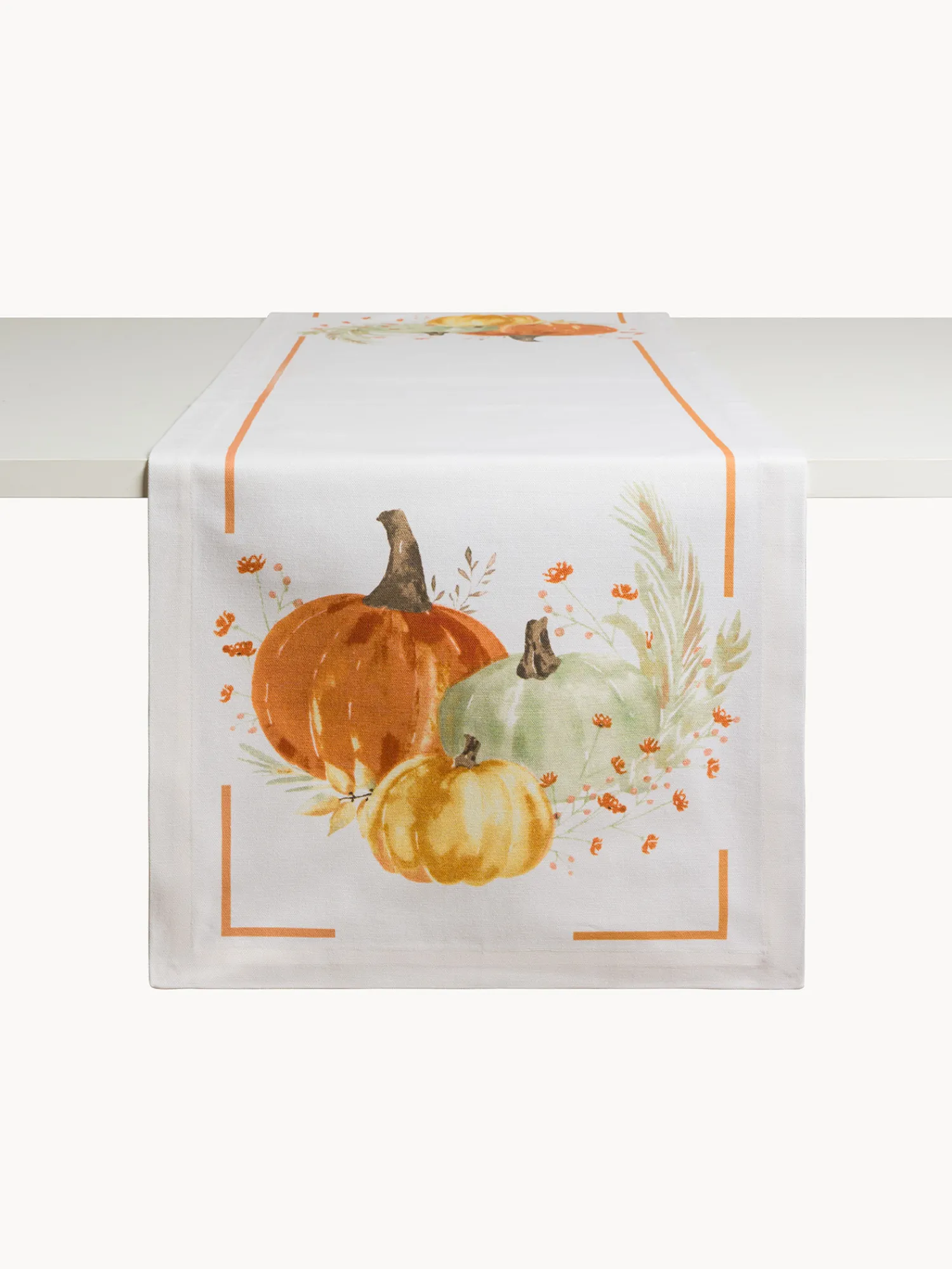 coincasa Runner in puro cotone con stampa zucche