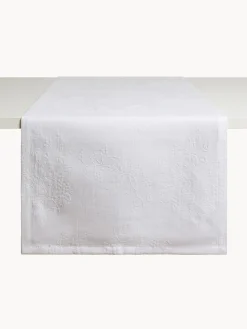 coincasa Runner in puro cotone jacquard motivo floreale