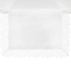 coincasa Runner puro cotone bordo in pizzo