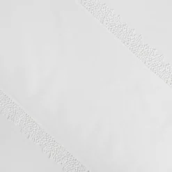 coincasa Runner puro cotone bordo in pizzo