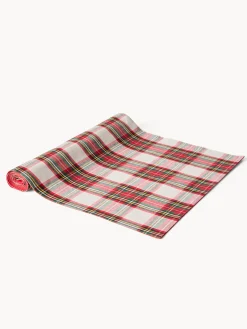 coincasa Runner tartan in puro cotone tinto filo