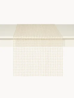 coincasa Runner traforato in lurex champagne