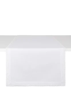 coincasa Runner twill di cotone con ricamo