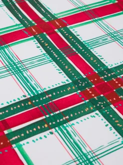 coincasa Runner twill di cotone stampa tartan