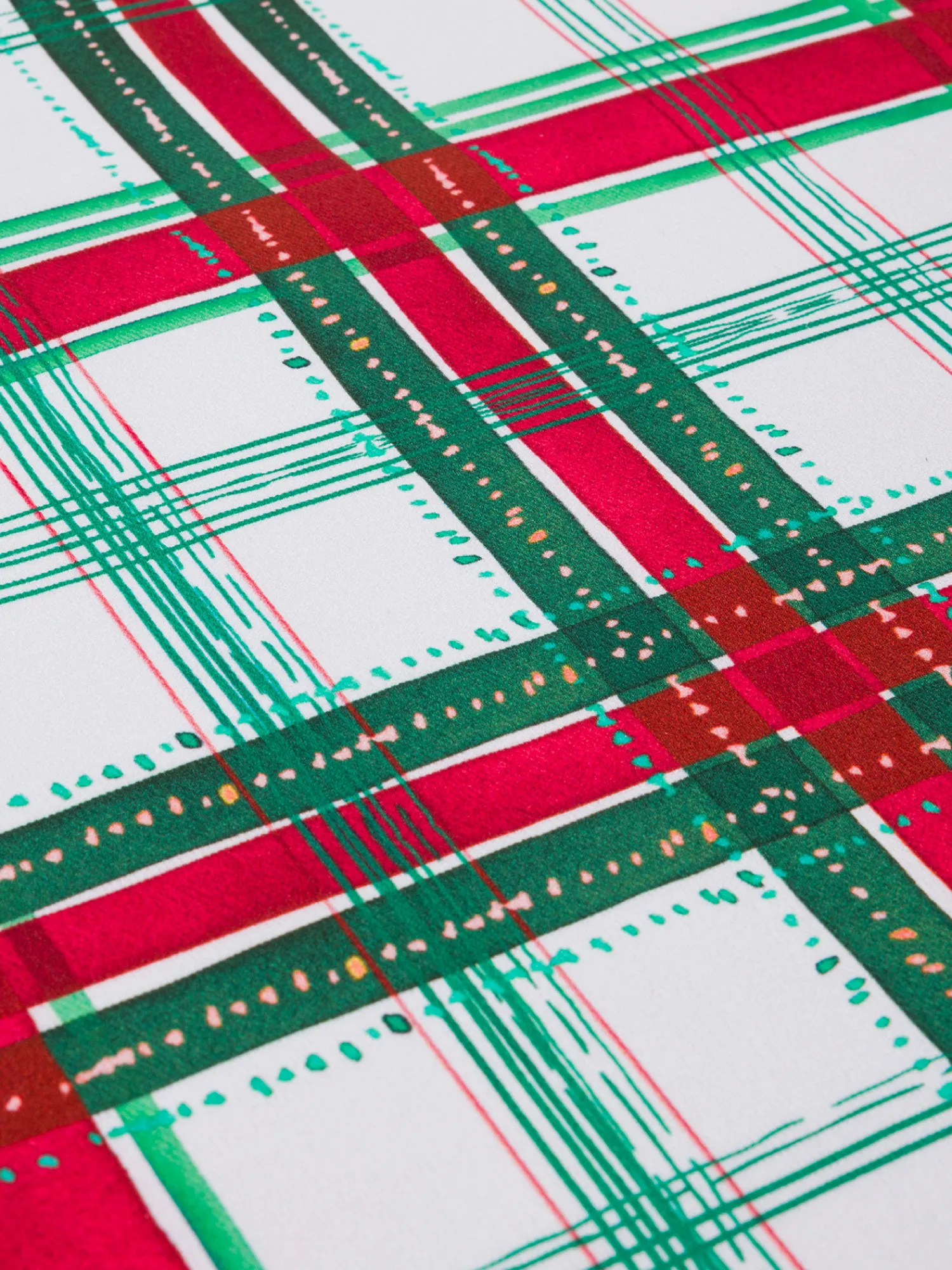 coincasa Runner twill di cotone stampa tartan