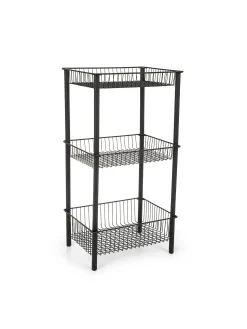 coincasa Scaffale portaoggetti 3 ceste