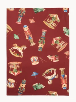 coincasa Scatola regalo con set di 3 strofinacci