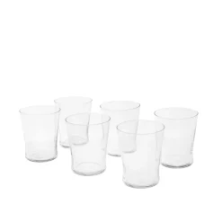 coincasa Set 6 bicchieri vino Conic