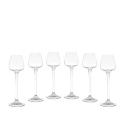 coincasa Set 6 calici liquore cristallo di Bohemia
