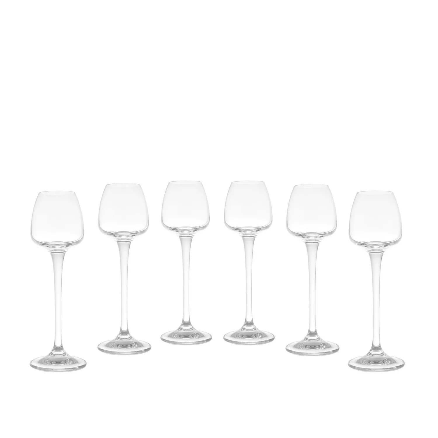 coincasa Set 6 calici liquore cristallo di Bohemia