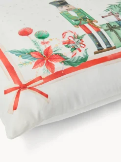 coincasa Set 2 federe in cotone stampa natalizia by Tessiture Randi